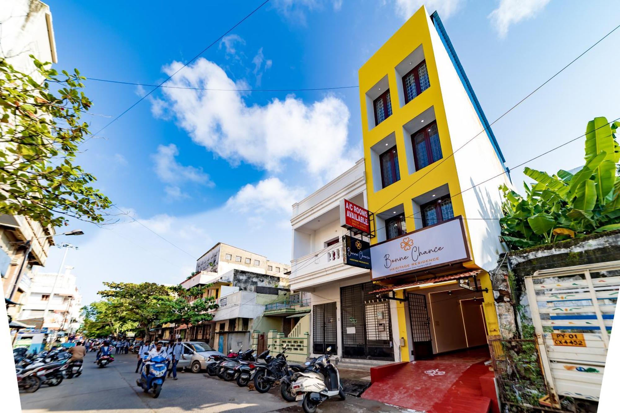 Bonne Chance Heritage Residence Puducherry Exterior foto