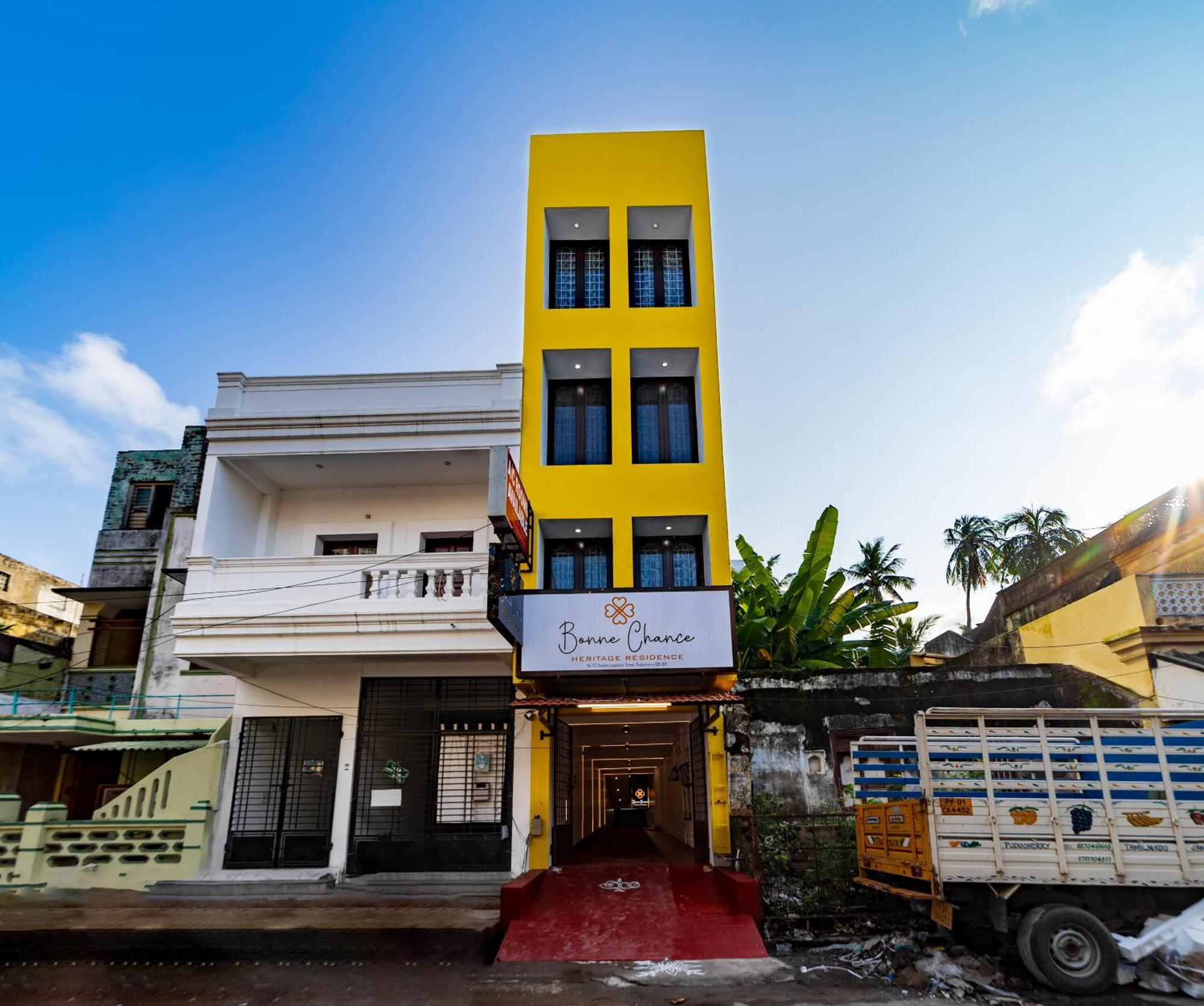 Bonne Chance Heritage Residence Puducherry Exterior foto